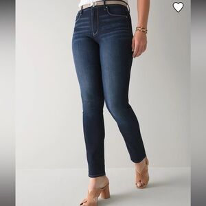 NWT White House Black Market skinny blue jeans